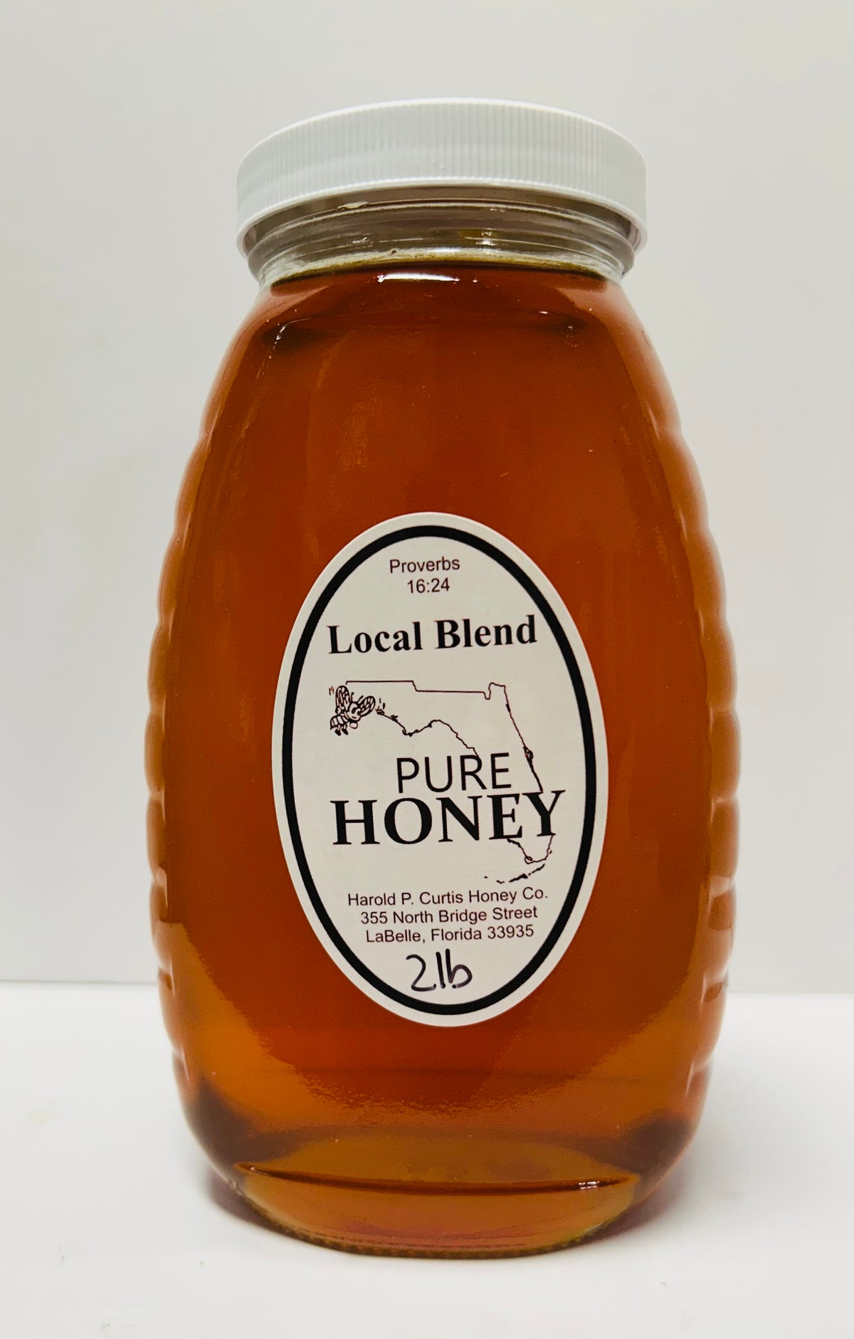 2 pound Local Blend Honey (glass)
