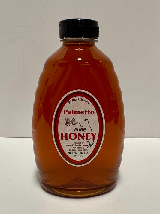 2 lb. Palmetto Honey (Plastic)
