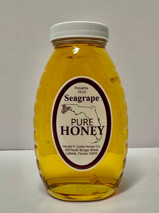 1-lb Seagrape Honey (glass jar)