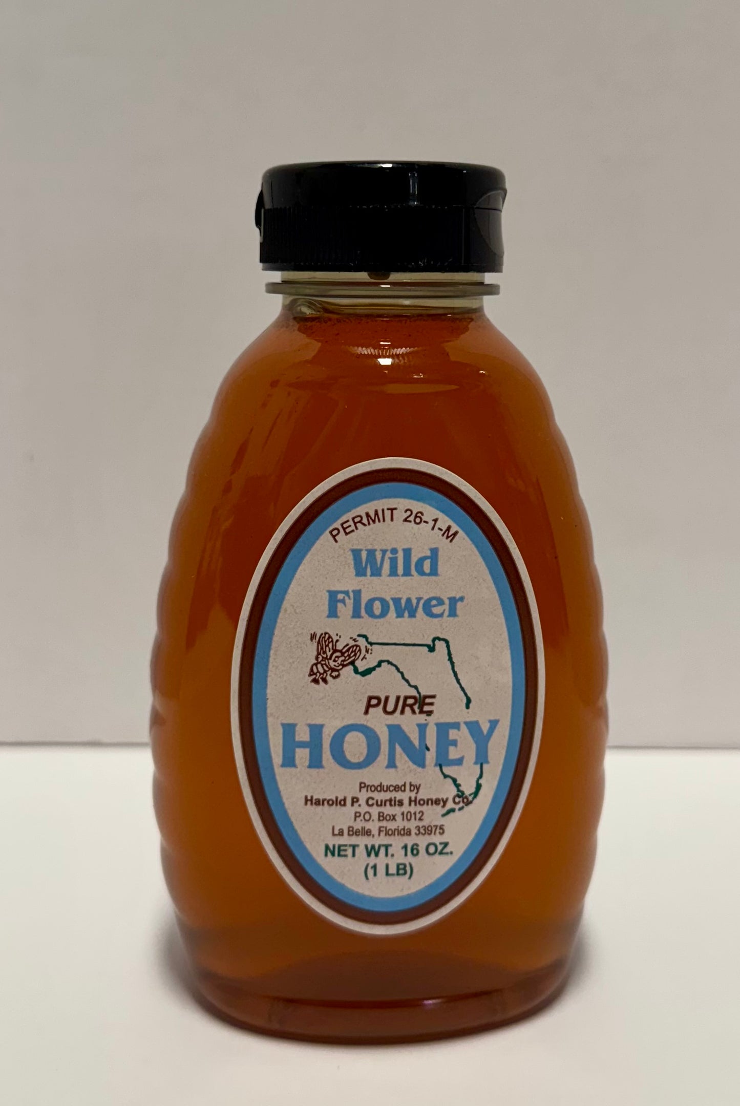 1 lb. Wildflower Honey (Plastic)